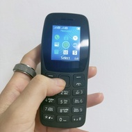 Elderly Phone 105 Straight Button Function Mobile Phone Elderly Phone Student Mobile Phone Ready sto