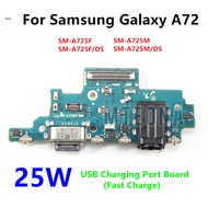 USB Charge Port Jack Dock Connector Charging Board For Samsung Galaxy A72 / SM-A725F A725F/DS, SM-A7