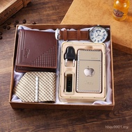 Quartz Wrist Watch Wallet Men Gift Set for Dad Boy friend 4IGF