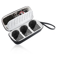 Hard EVA Travel Carrying Case for RODE Wireless GO II/GO 2 Dual Channel Compact Digital Wireless Mic