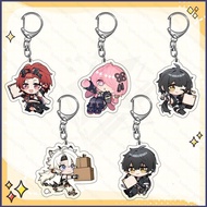 HT Wuthering Waves Acrylic Keychain Encore Pendant Cartoon LINGYANG Accessories Anime Periphery HT