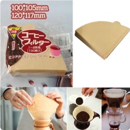 V60 Coffee Filter Paper Cone Shape Coffee Paper Filter V60 Coffee Filter 100pcs
