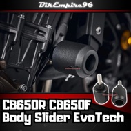 CB650R CB650F CBR650FBody Slider Evotech Motor cycle Frame Sliders Crash Protector