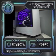 [主頁有更多電腦選項❤️] [SOLD]｜樓下交收-$150｜i5-10400F + RTX 3070 + 500GB NVMe SSD + 16GB RAM｜ATX 白色NZXT電競打機主機 #遊戲