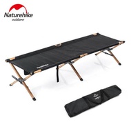 Naturehike XJC03 Portable Foldable Camping Bed Cot with Bag Katil Lipat Askar Folding Single Bed Out