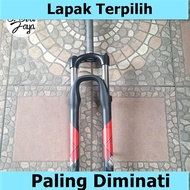 GARPU SEPEDA 26 - FORK GARPU MTB 26 ROCKSHOX XC28 T100 BLACK sepeda murah