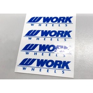 WORK MEISTER S1 rim - sticker kit