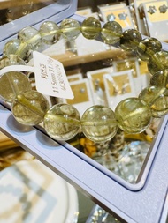 星空油畫晶體黃金利比亞隕石圓珠11.5mm31.78g招財避邪提升執行力