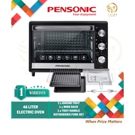 Pensonic 46L Large Electric Oven with Rotisseries & Light PEO-4611 / Pensonic Electric Oven 23L PEO-