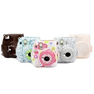 Ready Stock Hot Sale Suitable for Polaroid mini8/8+/ 9 Camera Wood Grain Protective Case with Rope C