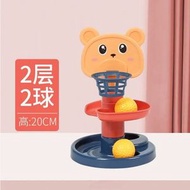 兒童轉轉樂兒童玩具|益智早教|投籃|軌道球（平行進口）