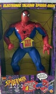 Toybiz 絕版18吋 蜘蛛俠 Spiderman 人偶 Figure 不是 Hottoys SHF Mezco Mafex