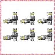 (RZUF) 12Pcs Car T20 7440 W21W LED Canbus Reverse Lights 7443 LED Bulb Tail Brake Signal Lights 6000