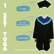 Toga Wisuda UNDIP etalase 1 (Ready 15 Agustus)