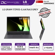 LG GRAM 17Z90S-G.AA76A3 GREY (NEW 14th GEN INTEL ULTRA 7/16GB/512GB /17"WQXGA+16:10 IPS WIN 11 HOME)