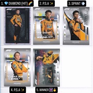 F1 Topps Turbo (INSERTS) Card - Nando Norris & PiastriOSCAR (Mclaren F1)