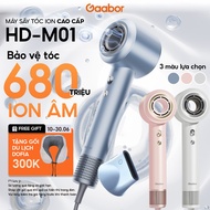 Máy sấy tóc cao cấp Gaabor ion âm màu hồng 2 chiều nóng lạnh tạo kiểu bảo vệ tóc bảo hành 12 tháng H