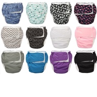 [sigzagor]5 Xl Adult Cloth Diapers Nappies 26.7in Pocket Abdl Incontinence Urinary Reusable Play Insert Hook Loop Age