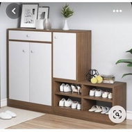 Shoes cabinet 6ft melamine wood