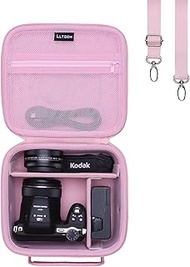 LTGEM Case Compatible with PIXPRO AZ405/AZ425/AZ255/AZ401/AZ528 Digital Camera and 24mm Lens，Pink (C