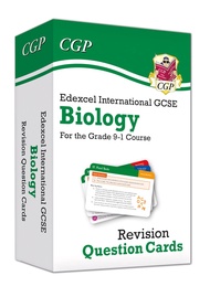 Edexcel International GCSE Biology: Revision Question Cards: for the 2025 and 2026 exams (CGP IGCSE 