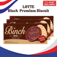 [Lotte] Binch Chocolate Cookies – 102g | Korean Premium Chocolate Biscuit Snack