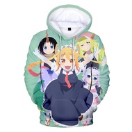 Pullovers Beautiful Coats Hoodies Anime Xiao Lins Dragon Maid