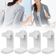 【Baibliss】4Pcs Electronic Toothbrush Holder Wall Mounted Adhesive Toothbrush Holders Toothbrush Orga
