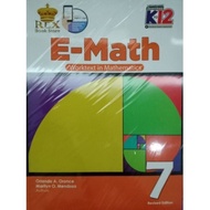 ✴ E-Math 2020 Edition Grade 7,8,9,10 per book