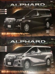 （日本直送） 全新未開封正廠授權Toyota Alphard 遙控車 黑色-1/24-