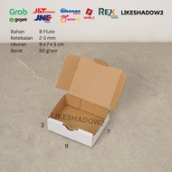 Pizza Box/ 9x7x3 cm/ 9 x 7 x 3 cm Cardboard Packing/ Packaging Box/ Cardboard Box Brownies Cake Food