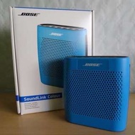 【全新】Bose soundlink color 藍芽揚聲器 4000元/ 無線喇叭 (藍色)