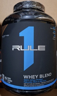 **現貨有售**Rule One Nutrition (R1) Whey Blend Protein 增肌奶粉/混合式乳清蛋白質粉 Chocolate Fudge 5lbs 朱古力軟糖味 5磅
