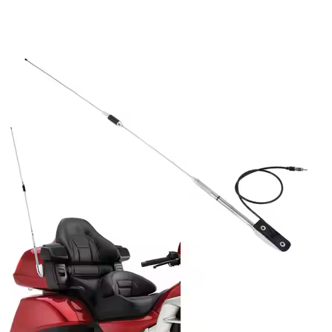 Motorcycle 119cm Antenna Audio Comfort Navi For Honda Goldwing GL1800 GL1500 2001-2017