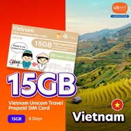 Hello1010 Vietnam Unicom Travel Prepaid SIM Card