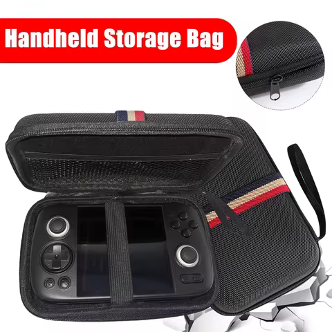For RG Cube Carrying Case Retro Handheld Game Console Waterproof Storage Handbag Shockproof Anti-Scr