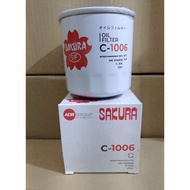 For Mitsubishi Engine Oil Filter C-1006 / ME014838 / O-7315 (Sakura)