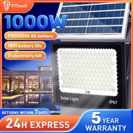 Lampu Solar Rumah 1000W Solar Light Outdoor Lighting Waterproof Solar Lamp 90000Mah Battery 太陽能燈戶外 L
