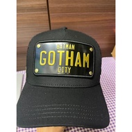 Batman Gotham Metal X Capslab Black Baseball Cap Adjustable Snapback