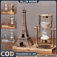 Allinhome Retro Hourglass Decoration Ferris Wheel Hourglass Gift Ornament / Windmill Hourglass Decor