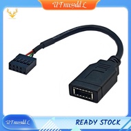 [UTnus9ddL] USB 9PIN to TYPE-E Adapter Cable USB 9PIN to TYPE-E Cable USB Front Panel Adapter Cable 