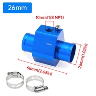1Pc Water Temp Temperature Joint Pipe Sensor Gauge Radiator Hose Adapter Size 28mm / 30mm / 32mm / 3