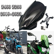 Kawasaki Accessories, Z400, Z250 Motorcycle Modified Front Goggles, Spoiler Windshield