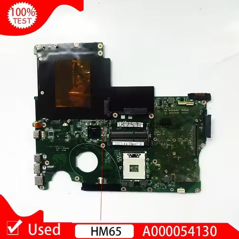 Used DA0TZ6MB8F0 Laptop Motherboard For TOSHIBA Qosmio X500 X505 P500 P505 Notebook Mainboard A00005