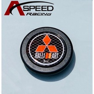 MITSUBISHI HORN BUTTON FOR MOMO &amp; NARDI OMP SPARCO SPORT STEERING RALLIART 5D CARBON RALLIART HORN BUTTON