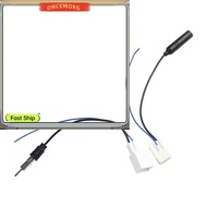 【STHE Fast】Car Radio Stereo CD Changer Antenna Female/Male  Cable Adaptor for Toyota