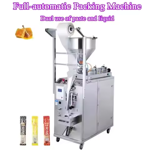 PBOBP Automatic Doypack Bag Paste Sauce Filling Packing Machine Chili Pepper Sauce Curry Paste Prema