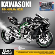 Interactive 1:6 Scale Kawasaki H2R Motorcycle Model