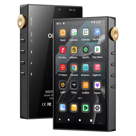 Reproductor de Audio de Alta Fidelidad Hi-Res de 32 GB/160 GB, Bluetooth y WiFi, Balanceado de 4,4 m