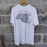 復古 90 年代 Terry Guyer 歷史地圖系列藝術 T 卹